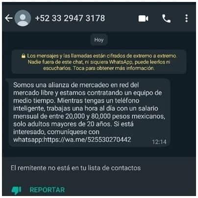 Alertan intento de fraude por WhatsApp