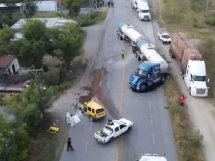 Choque deja un muerto en Cadereyta