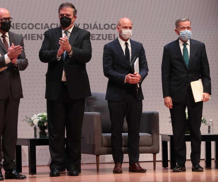 Se reanuda en México negociación venezolana