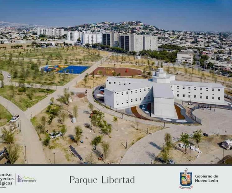 Inaugurarían en 10 días el Parque Libertad