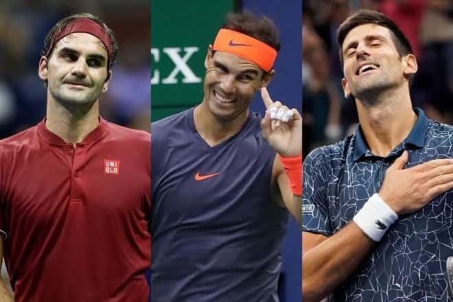 Difícil saber quién es mejor entre Djokovic, Federer y Nadal