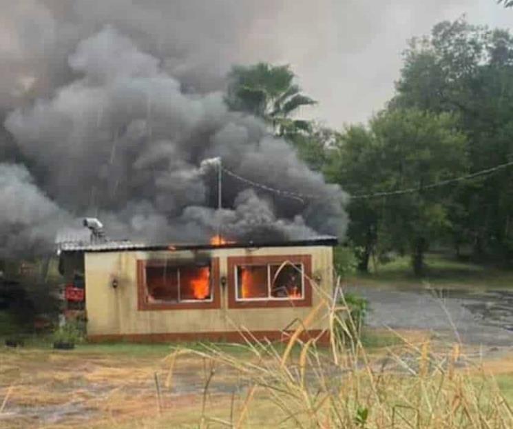Arde restaurante en Santiago