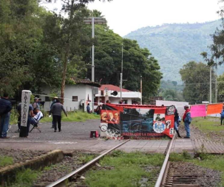 Urge que gobierno aplique ley por bloqueo a vías de tren