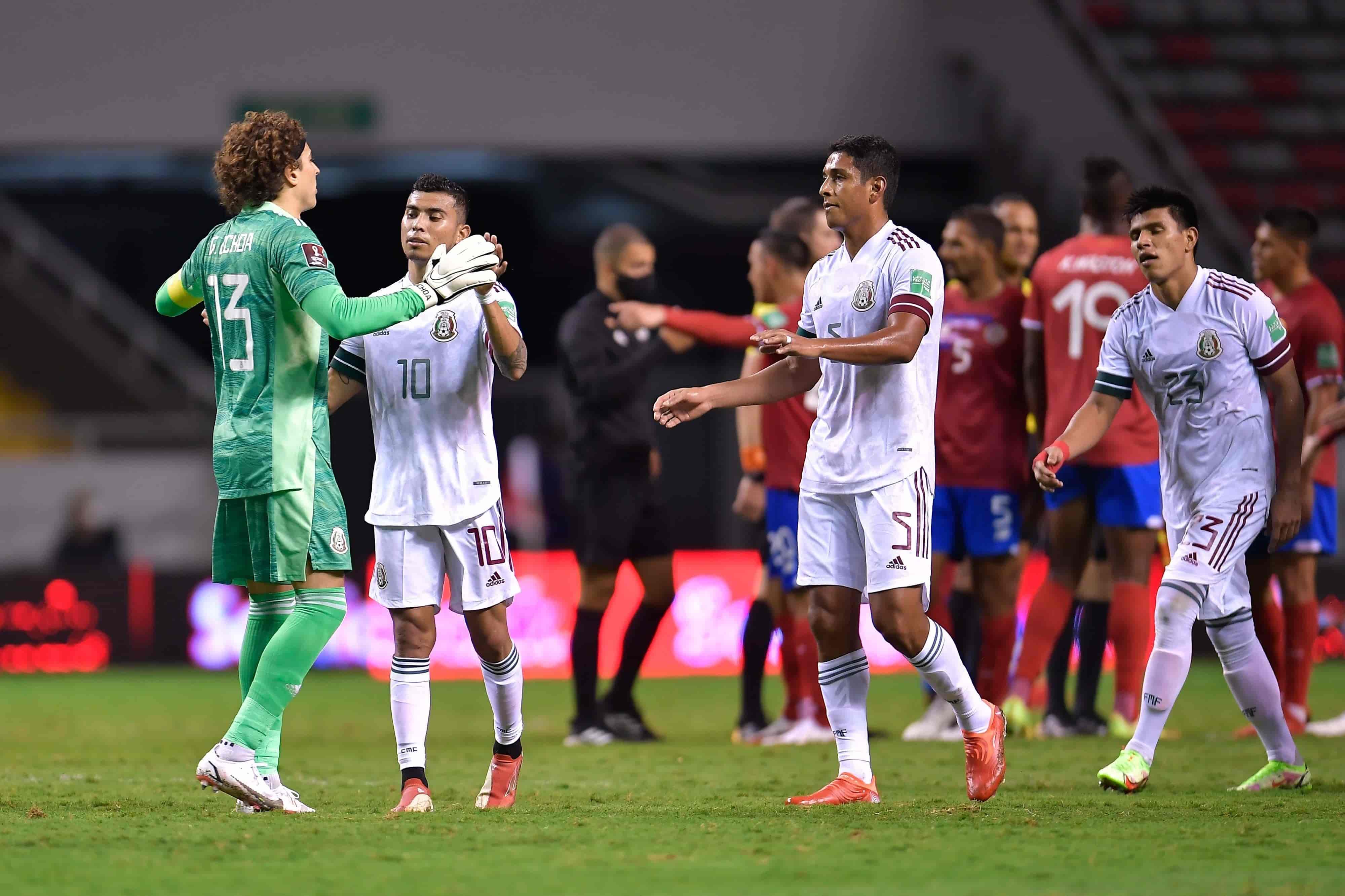 Vence México 1-0 a Costa Rica