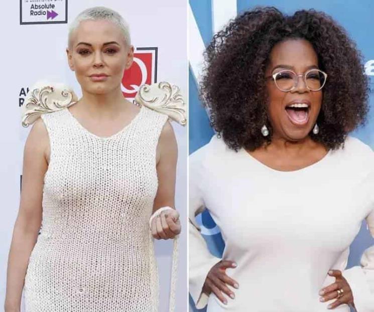 Rose McGowan cuestionael feminismo de Oprah Winfrey