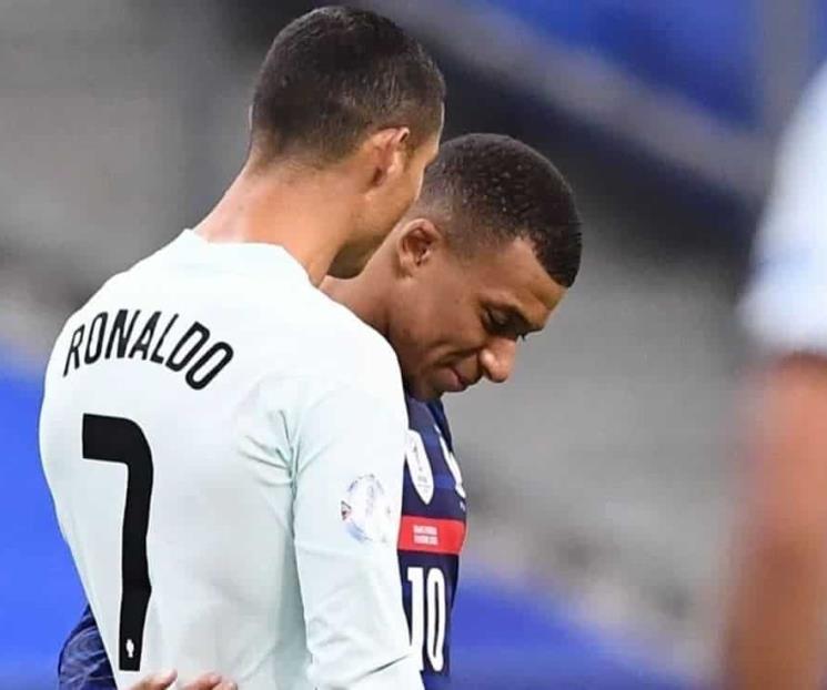 Acepta Ronaldo que lo comparen con Mbappé