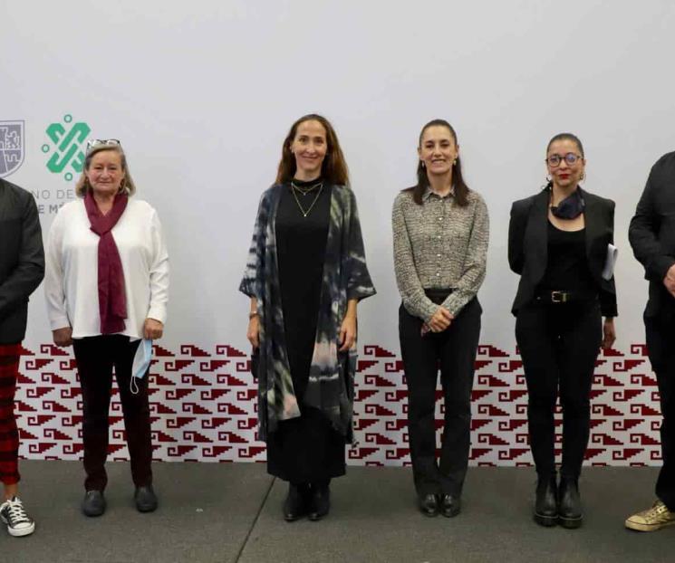 Sheinbaum presenta Consejo Asesor de Cultura de la CDMX