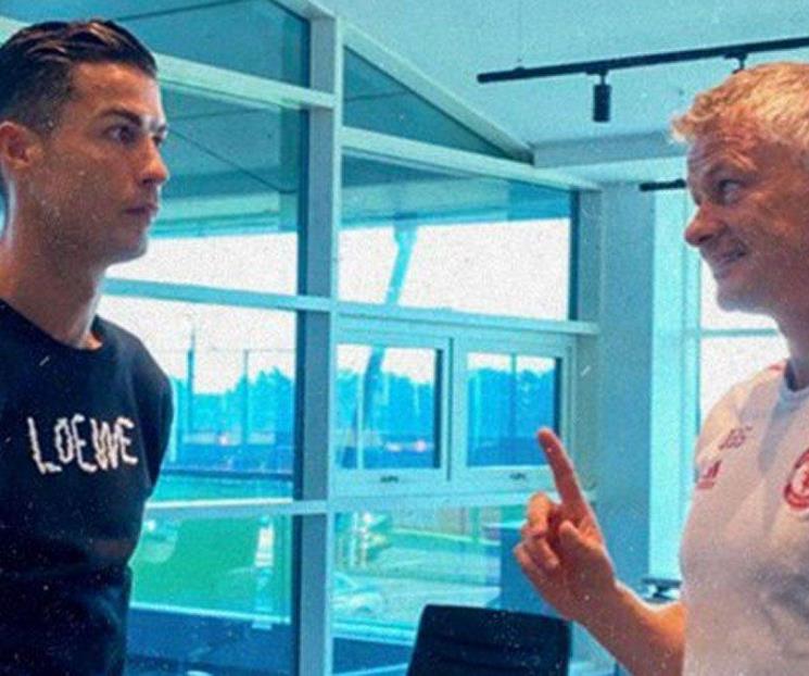 Vuelve CR7 a prácticas con el Manchester United