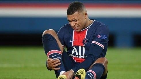 Se confirma lesión en Kylian Mbappé