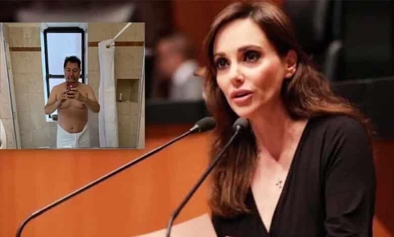 Mejor retire de redes su foto en toalla: Téllez a Noroña Mejor retire de redes su foto en toalla: Téllez a Noroña