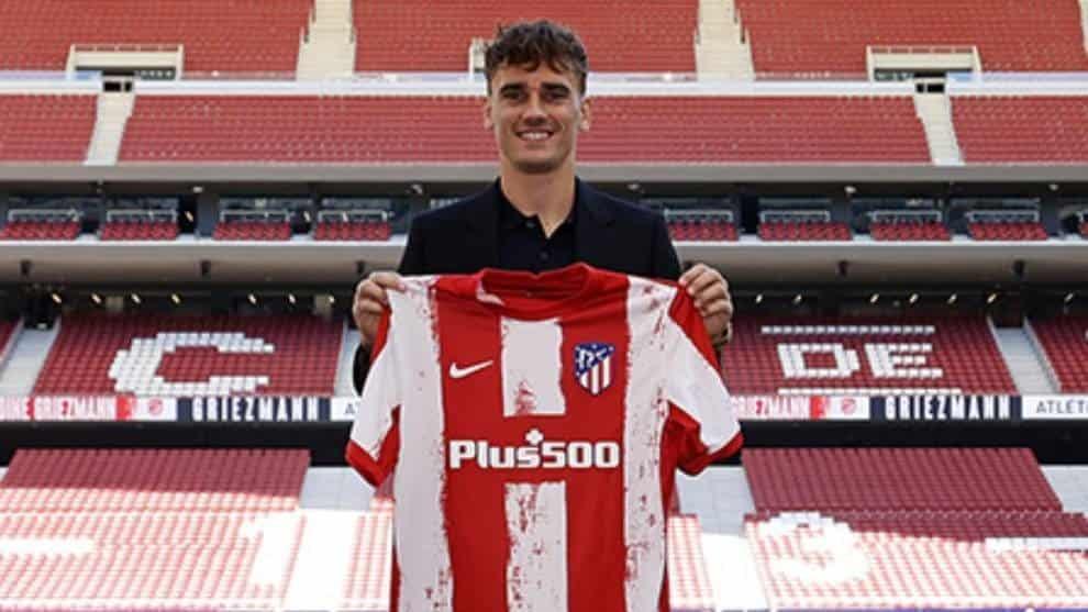 Presenta Atlético de Madrid a Griezmann