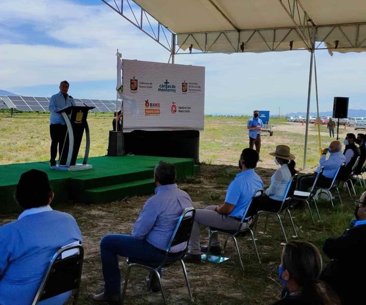 Inicia operaciones planta fotovoltaica en Galeana.