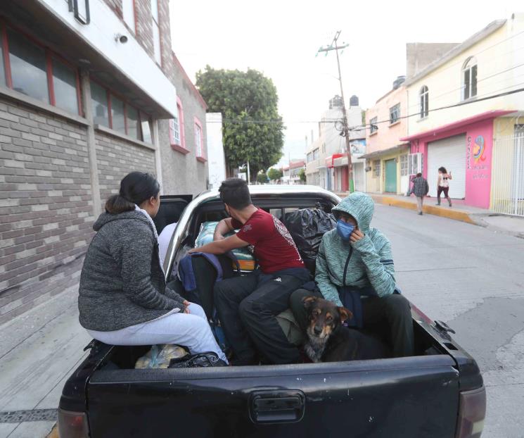 Amenaza deja la ciudad desolada