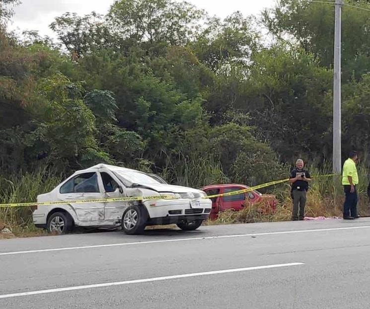 Muere niña en choque en Montemorelos