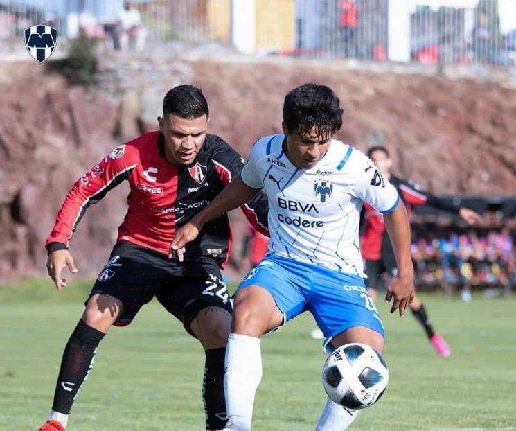 Debut de Guille con Rayados Sub-20 es con derrota