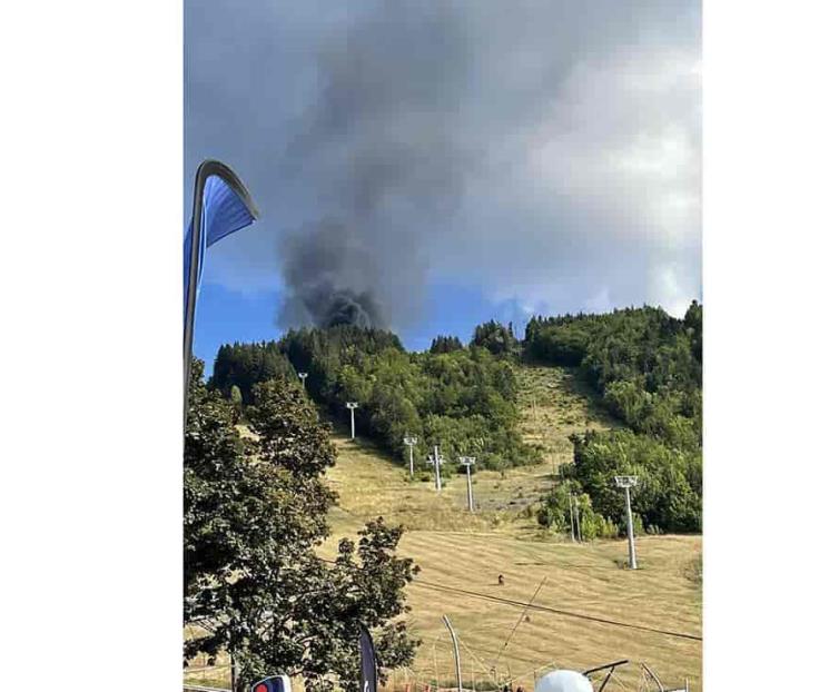 Reportan que helicóptero de PC se estrella en Francia