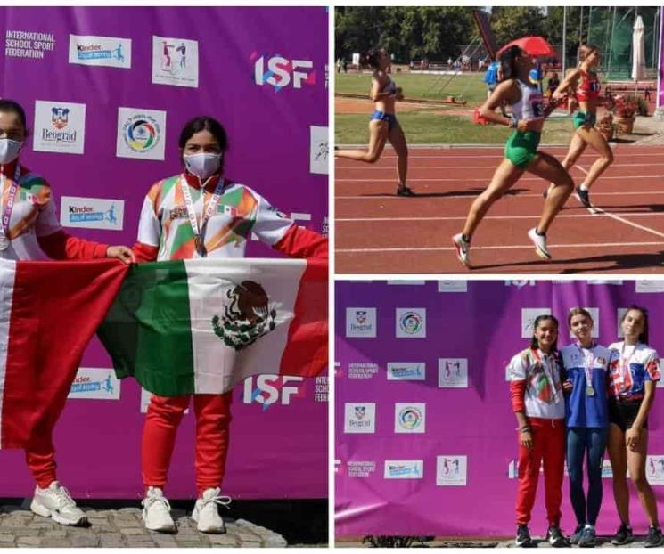 Logra México medallas en Juegos Mundiales Escolares