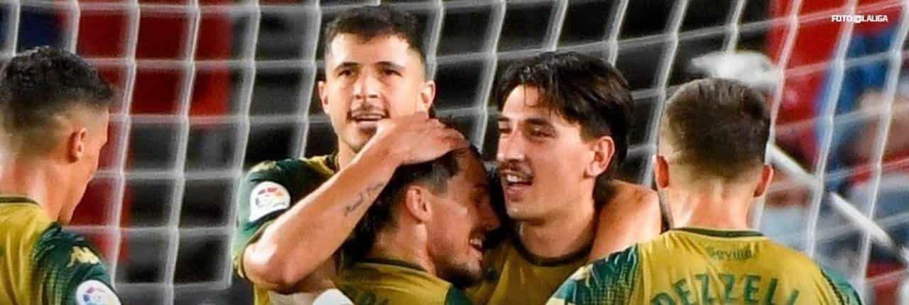 No juegan Guardado y Lainez en victoria del Betis