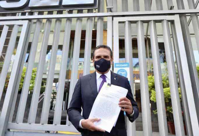Aureoles presenta denuncia ante CNDH por elecciones del 6 de junio