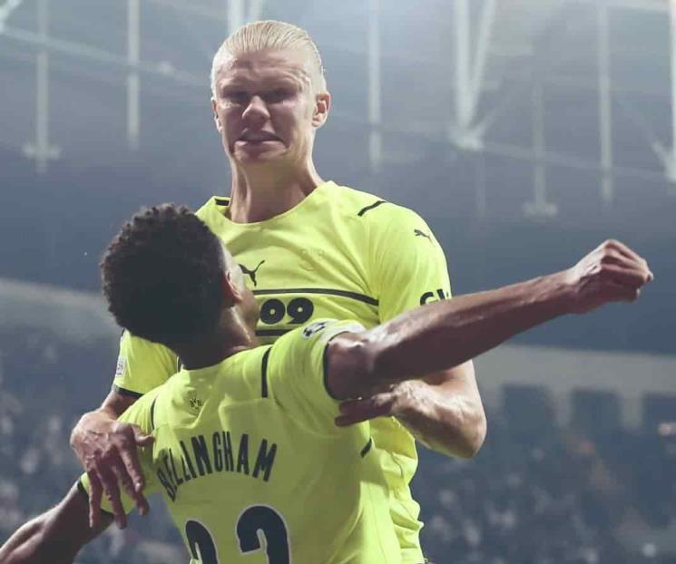 Marca Haaland e inicia Dortmund con triunfo en UCL