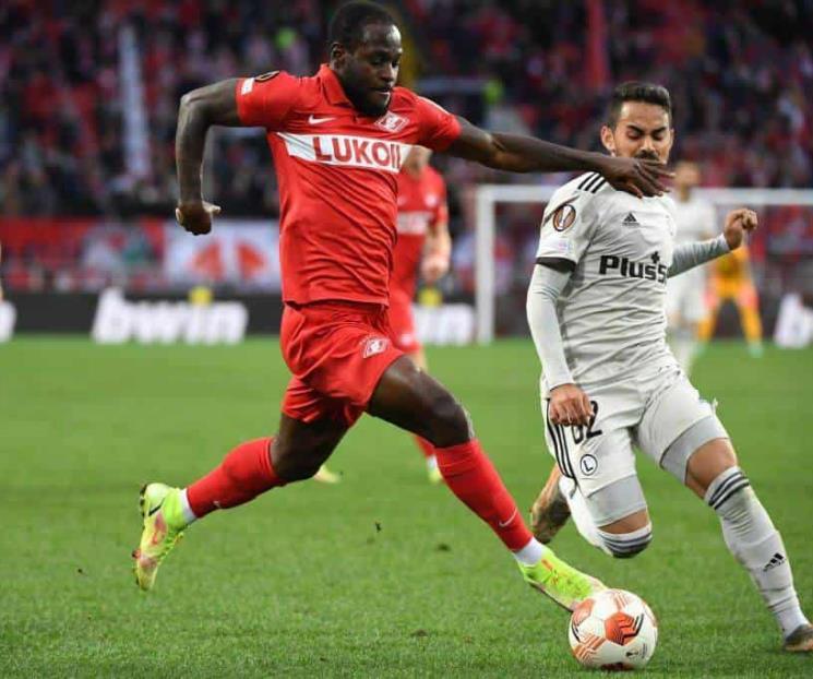 Vence Legia a Spartak en inicio de la Europa League