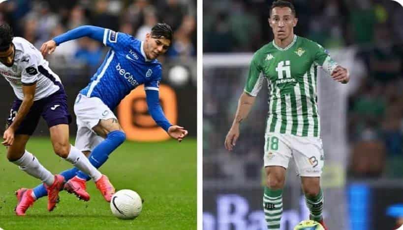 Victoria de Genk y Betis con mexicanos en acción