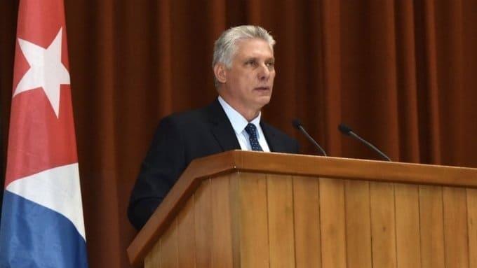 Morena da bienvenida a Díaz-Canel