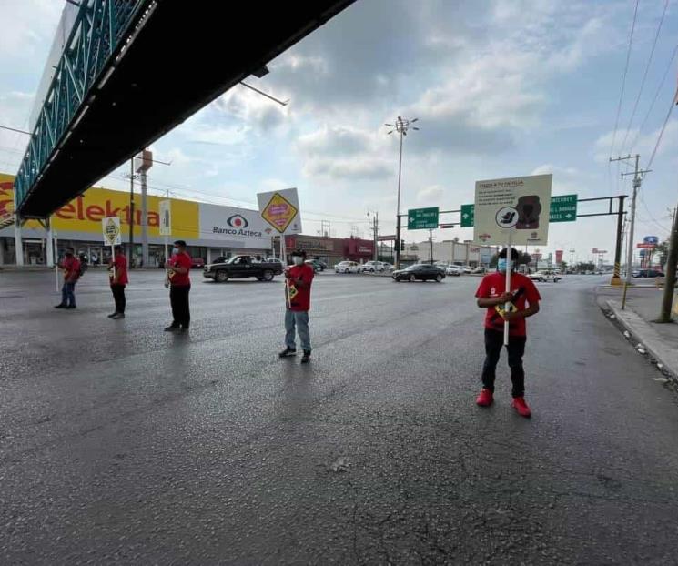 Invitan en Escobedo a ponerse el cinturón de seguridad
