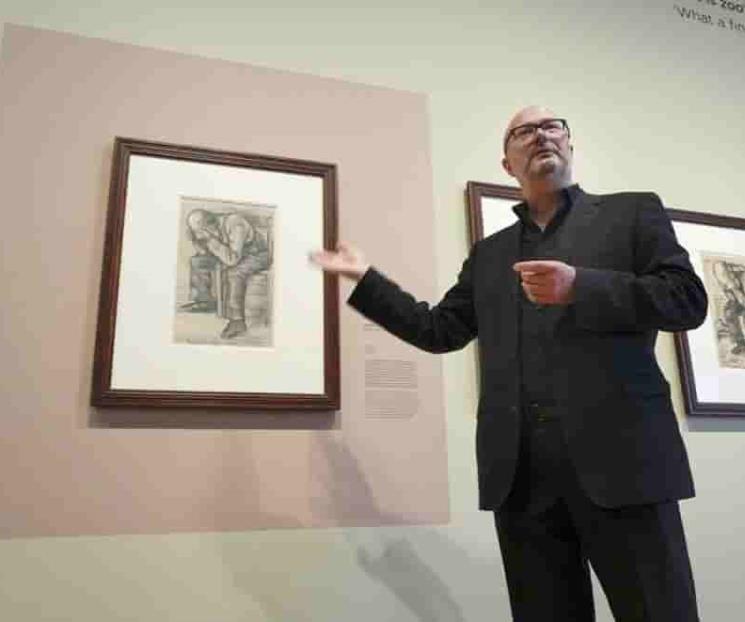 Exhiben nuevo dibujo de Van Gogh