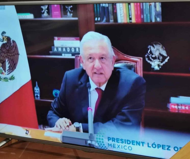 AMLO participa en Foro sobre Energía y Cambio Climático