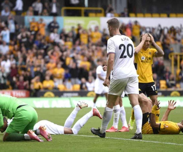 Caen los Wolves con el Brentdford; no marca Jiménez