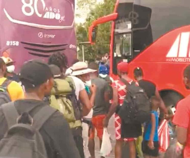 Detienen a 500 migrantes de caravana en Tamaulipas