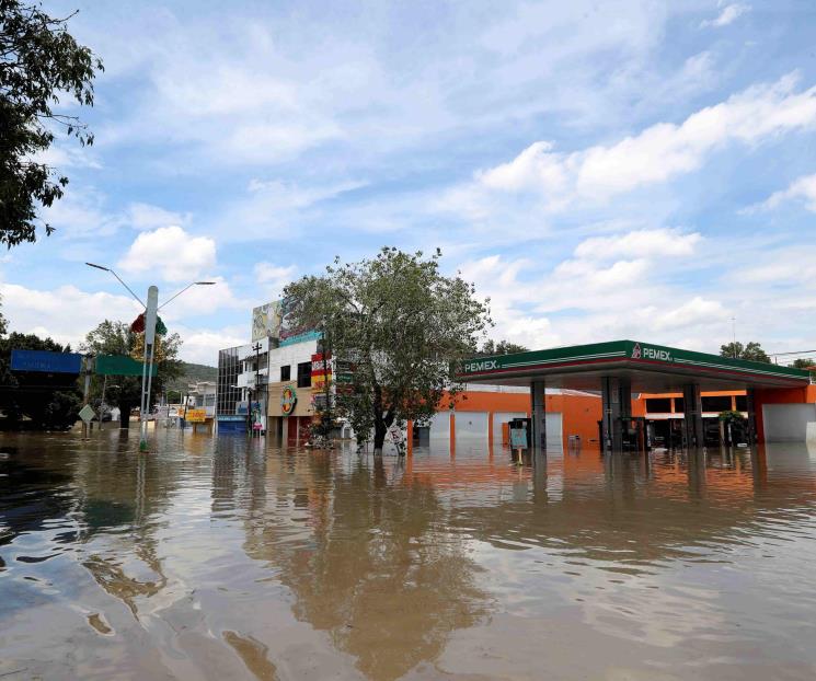 Nuevas inundaciones en Tula alcanzan un metro de altura Nuevas inundaciones en Tula alcanzan un metro de altura