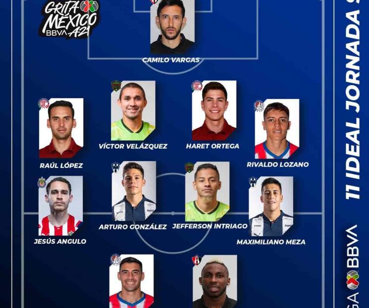 Maxi y Ponchito en el once ideal de la Liga MX