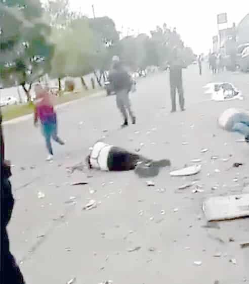 Matan a 2 con paquete explosivo en restaurante
