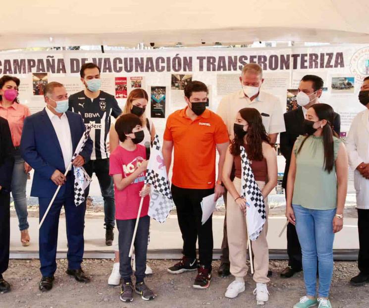 Espera Samuel vacunar a mil 200 menores diarios en McAllen