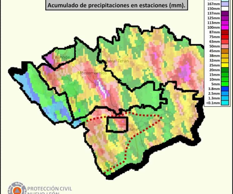 Fue benéfica la lluvia al acumular más de 50mm