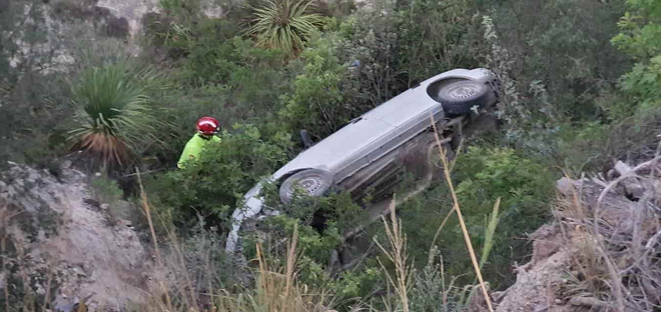 El conductor terminó con lesiones de consideración