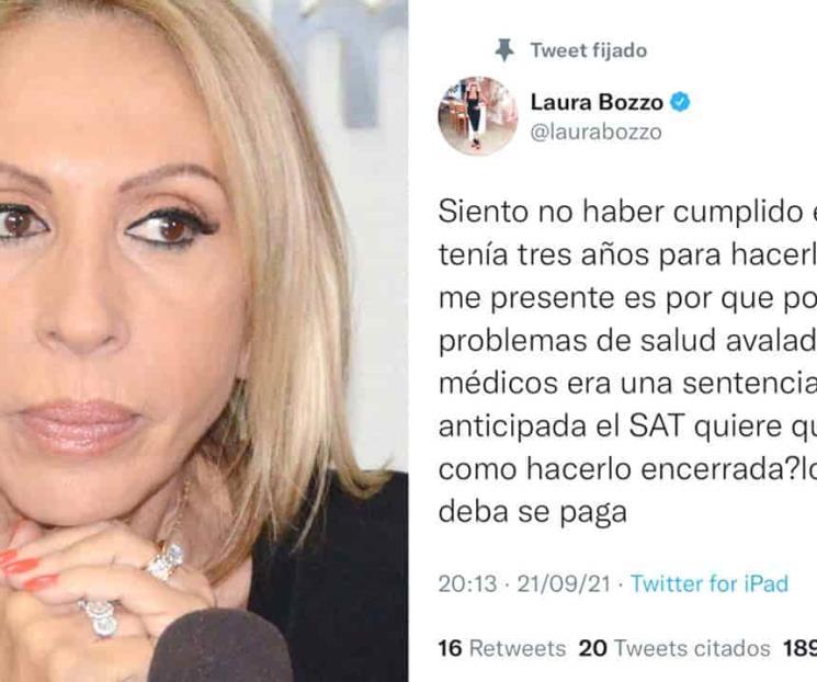 Reaparece Bozzo en Twitter