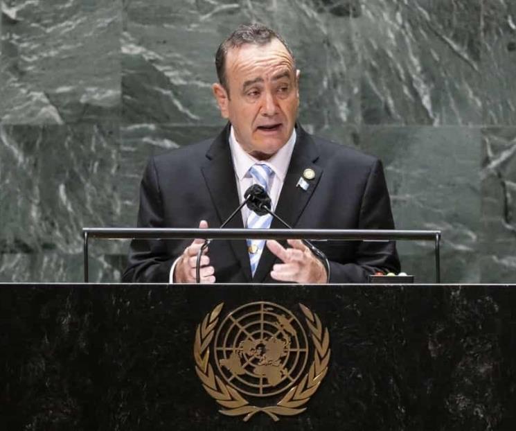 EU no valora nuestro combate al narcotráfico:  Giammattei