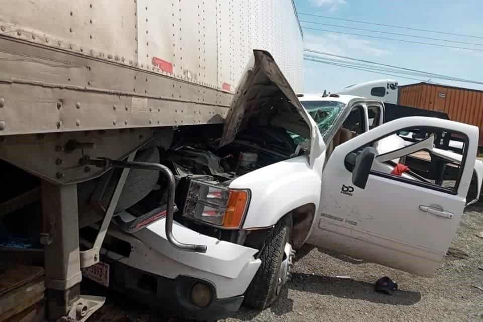 Dos personas lesionadas fue el saldo que dejo el choque
