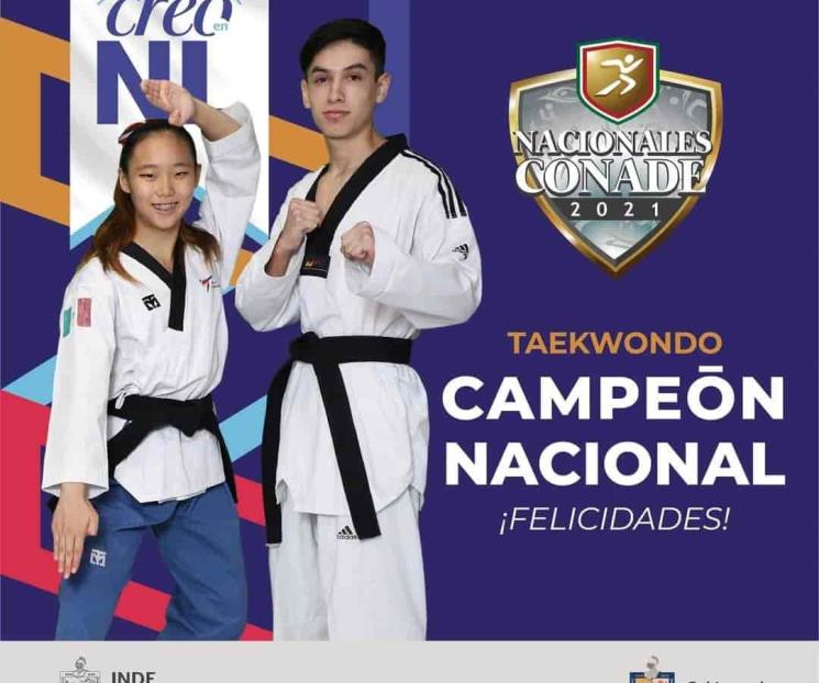 Logra NL 25 medallas en taekwondo dentro de JNC