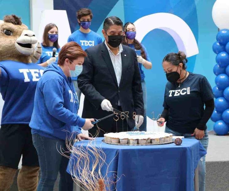 Triple festejo de aniversario en Tec campus Zacatecas