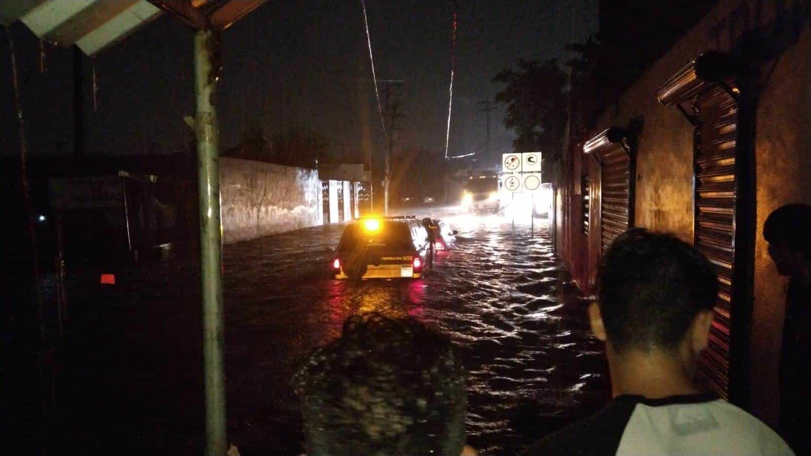 Protección Civil Nuevo León llevó a cabo un despliegue coordinada en el estado por lo que fue el primer sistema frontal de la temporada.
