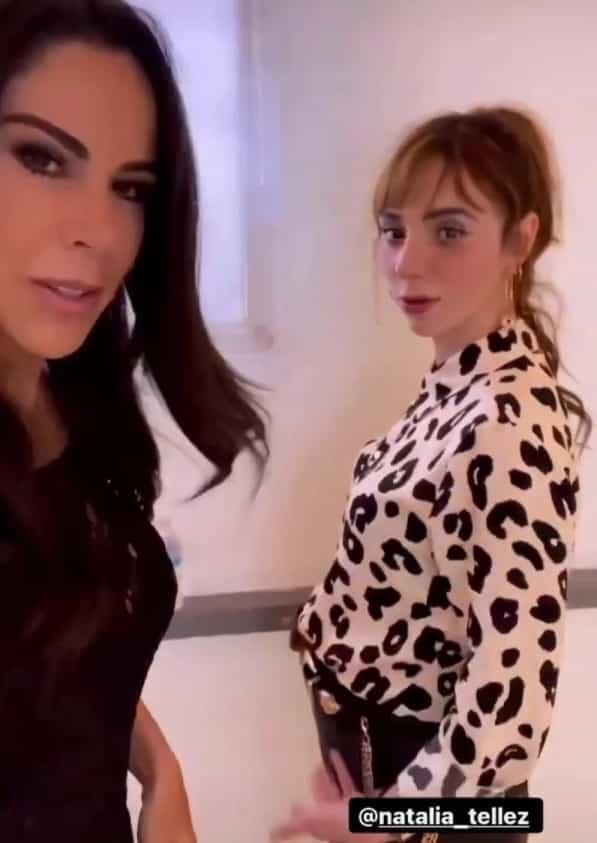 Natalia Téllez enseña por primera vez su pancita de embarazo