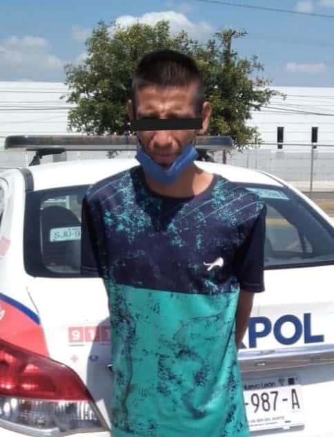 Detienen a hombre por robo de chatarra en ferrocarril