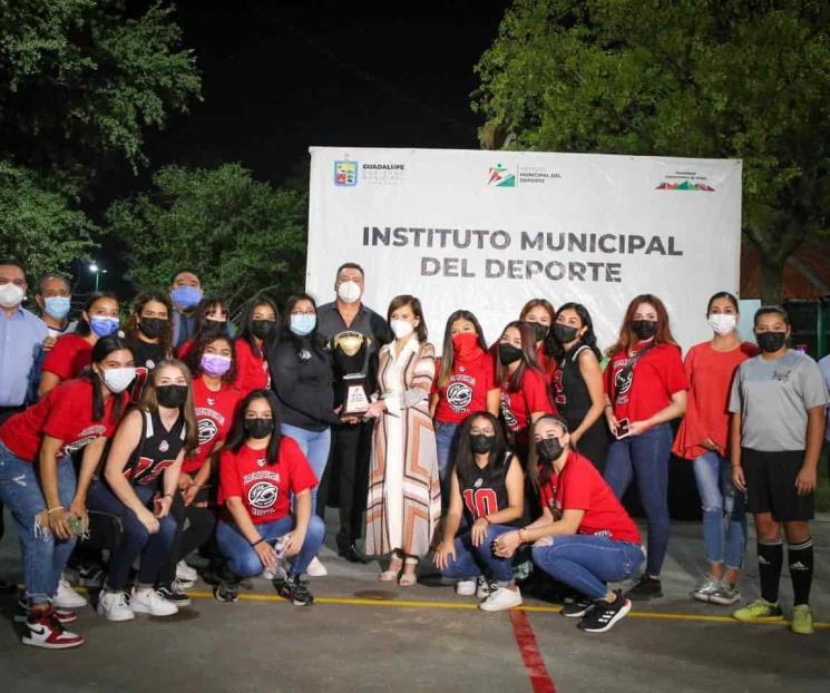 Rehabilitan áreas deportivas en Gpe