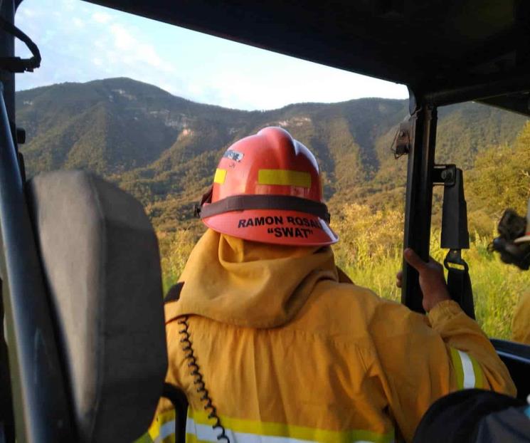 Controlan incendio en sierra de Allende NL