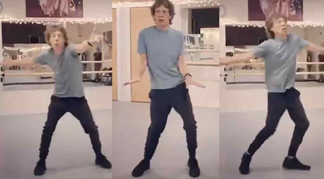 Baile de Mick Jagger sorprende a fans