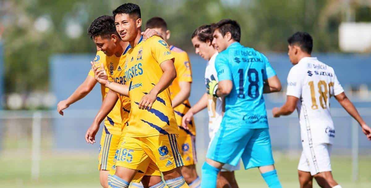 Gana Tigres a Pumas en la Sub-20 Gana Tigres a Pumas en la Sub-20